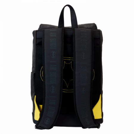 Batman Logo Print Traveler Backpack By Loungefly